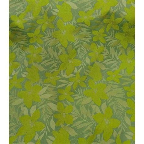 Green Floral Jacquard Fabric China Fabric Supplier For Zara