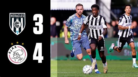 Escalações De Ajax X Heracles Almelo - Heracles Almelo - Ajax | 20-10-2024 | Samenvatting - YouTube