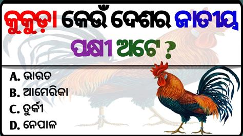 Odia Gk Questions And Answers I Odia General Knowledge Odia Gk Quiz