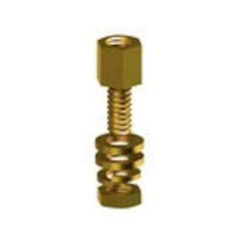 Hardware Specialty Keystone Hex Steel Jack Screw Zinc Yellow