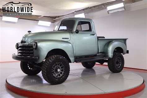 1952 Chevrolet Pickup Worldwide Vintage Autos