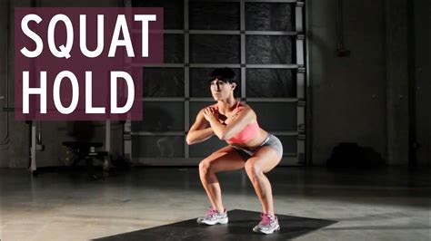 Squat Hold XFit Daily YouTube