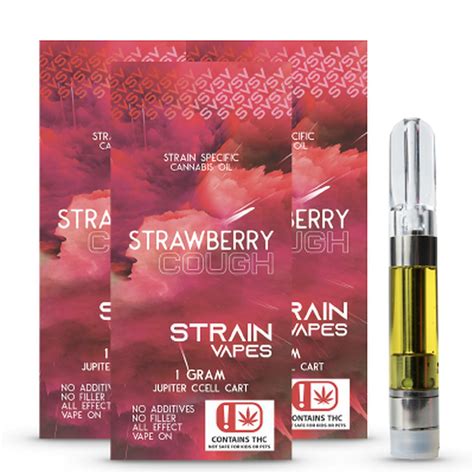 Stash House Strain Vapes Strawberry Cough Cartridge 1g Leafly