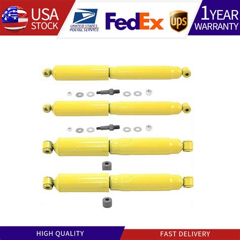 Monroe Gas Magnum Front Rear Shock Absorbers Kit Set For Chevrolet