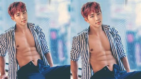 Bts 6 Shirtless Edits Of Rm V Suga Jimin J Hope And Jin That Will