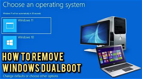 Remove Dual Boot Windows 10 From Windows 11 2021 Guide Youtube