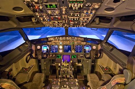 Boeing Cockpit Wallpaper