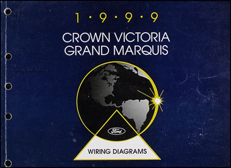 Ford Crown Victoria Mercury Grand Marquis Wiring Diagram Manual