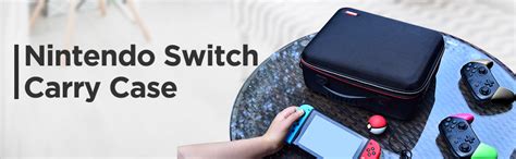 Diocall Deluxe Carrying Case Compatible With Nintendo Switch And Switch Oled 2021 Travel Bag