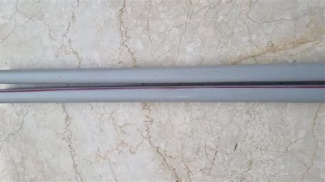 Gray Grey Pvc Electrical Conduit Pipe Type Light LMS Size 25 Mm