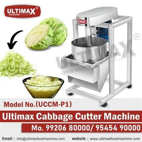 Cabbage Cutting Machine At Rs 24200 In Rajkot ID 2854913023555