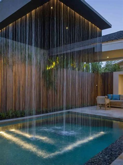 47 Stunning Small Backyard Pool Ideas with Waterfall in 2024