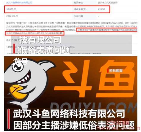 部分主播涉嫌低俗表演致斗鱼被罚3万！某主播低俗直播人和鸡结婚？ 古风网络博客