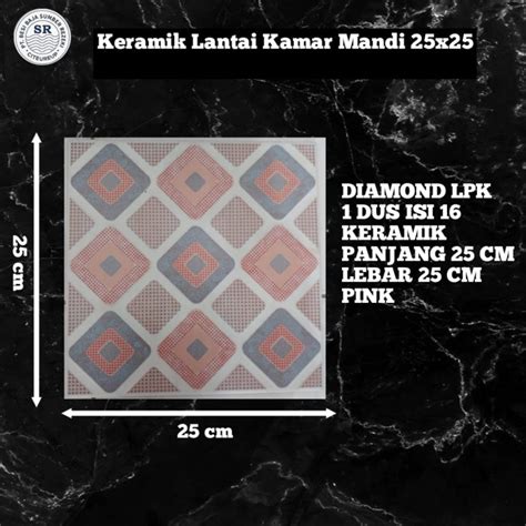 Jual Keramik Lantai Kamar Mandi X Diamond Lpk Keramik Kasar