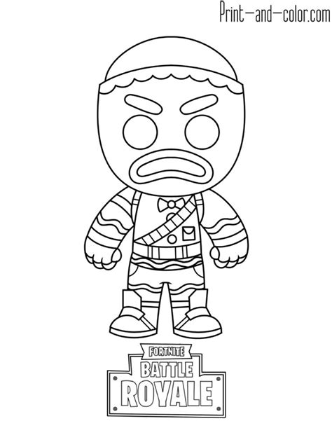 Fortnite Coloring Pages Print And Color