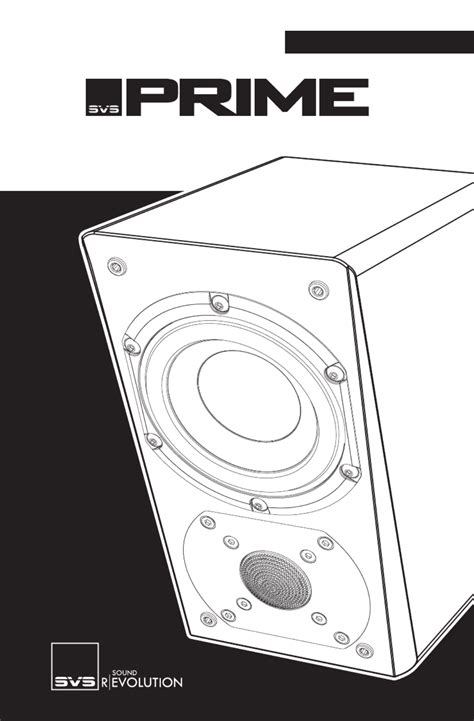 SVS Prime Elevation Handleiding (20 Pagina's)