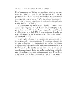 Llaves Del Crecimiento Espiritual Pdf