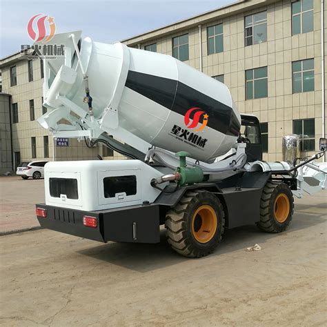 Drum Concrete Truck Cubic Meter Mobile Portable Self Load Concrete