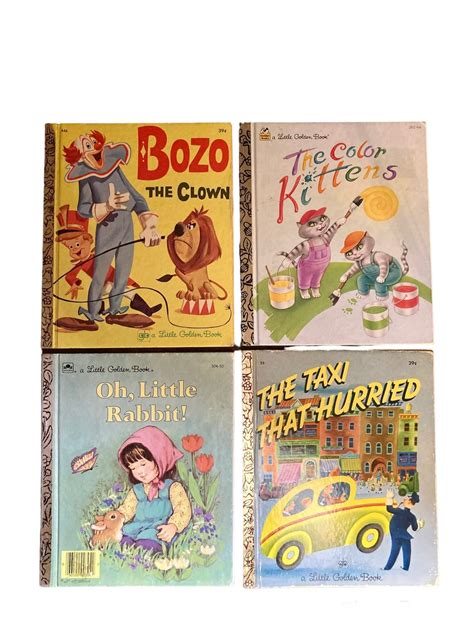 Vintage Little Golden Books, Various Childrens Books, Preowned - Etsy