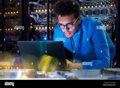 Dark Room Laptop Hi Res Stock Photography And Images Alamy