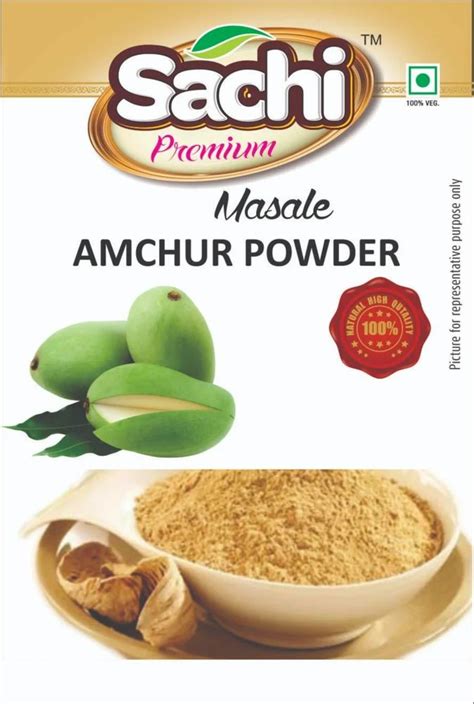 Sour Dry Mango Amchur Powder Packaging Type Box Packaging Size