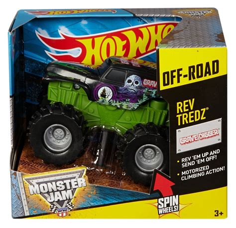 Hot Wheels Monster Jam Rev Tredz Grave Digger Truck Walmart Canada
