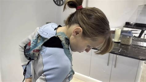 Wetsuit Filling With Messy Substances Catfight Porn Feat Wamgirlx By Faphouse Xhamster