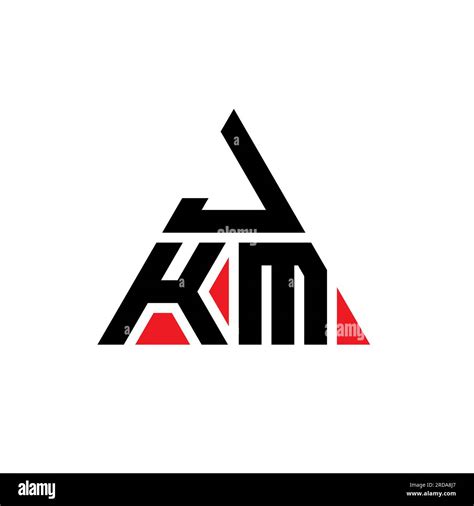 JKM triangle letter logo design with triangle shape. JKM triangle logo ...