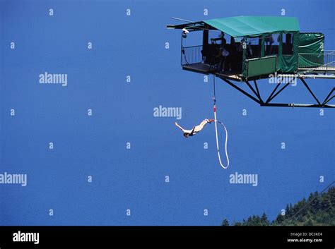 Bungee jumping. Queenstown. New Zealand Stock Photo - Alamy