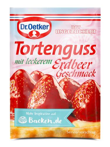 Dr Oetker Tortenguss Fix Erdbeer 3er