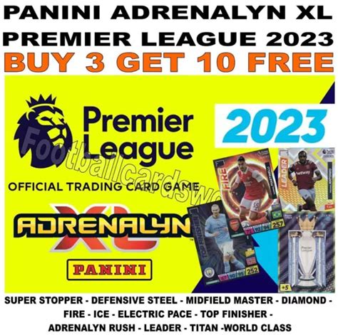 PANINI ADRENALYN XL PREMIER LEAGUE 2024 370 468 HOT SHOT COLOSSUS