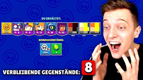 OMG 8 VERBLEIBENDE GEGENSTÄNDE IN MEGA BOX GEZOGEN Brawl Stars