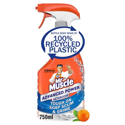 Mr Muscle Advanced Power Bathroom Cleaning Spray Ml Bb Foodservice