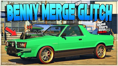 GTA 5 FULL CAR 2 CAR MERGE HOW TO MAKE MODDED CARS BENNY MERGE GLITCH