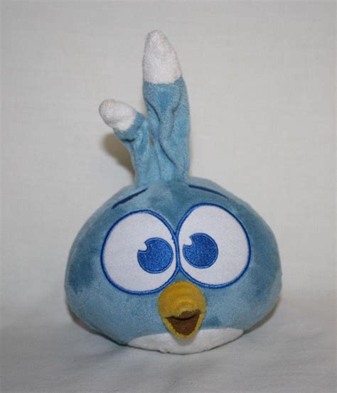 Angry Birds Stella and Friends Plush Stuffed Toy Blue 5" LUCA Great ...