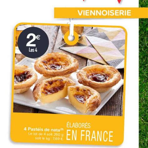 Promo Past Is De Nata Chez Carrefour Contact Icatalogue Fr