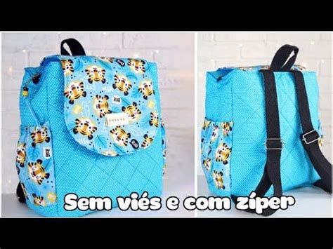 MOCHILA INFANTIL Passo A Passo Atelier LoveYu Fancy Bags Diy For