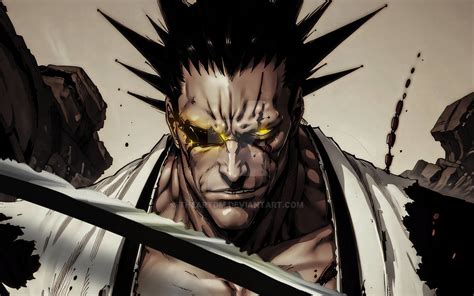 Zaraki Kenpachi By Theartdm On Deviantart