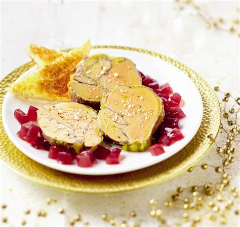 Recette foie gras poché à la sangria Marie Claire