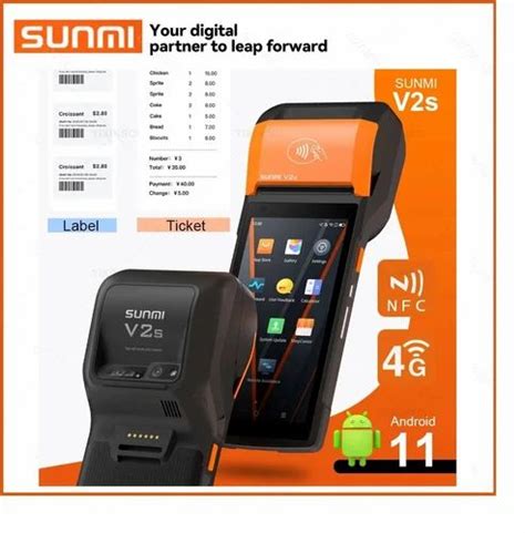 Sunmi V S Smart Mobile Terminal At Piece Pos Billing Systems