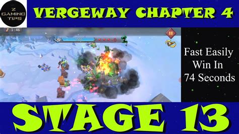 Vergeway Chapter Stage Fast Easily Win In Seconds Youtube