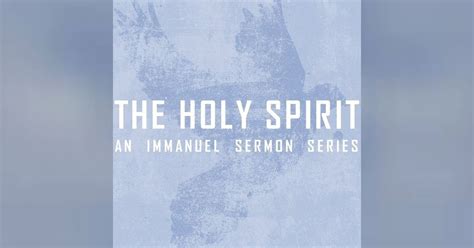 The Holy Spirit Glorifies Jesus | Immanuel Sermon Audio