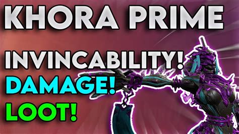 Unleash Destruction With The Perfect Khora Prime Build In Warframe