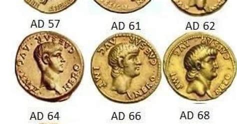 Check Out This Interesting Series Of Coins Issued During The Reign Of Roman Emperor Nero