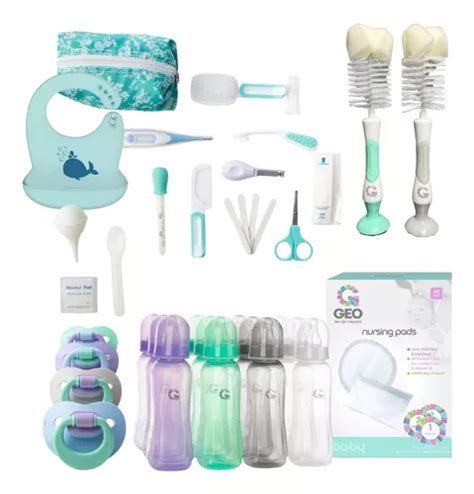 Kit De Higiene Cuidado Bebe Pz Maternidad Recien Nacidos Env O Gratis