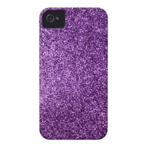 Faux Purple Glitter Case Mate Iphone Case Iphone Cases