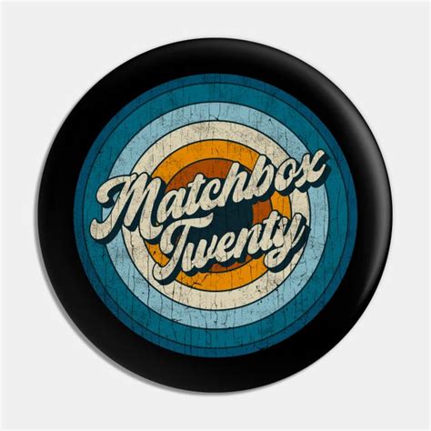 Matchbox Twenty Retro Circle Vintage By Skeletownn