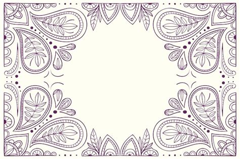 Paisley Page Border