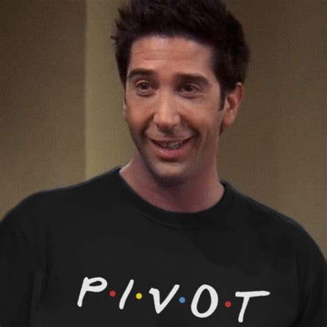 Friends Ross Geller PIVOT Unisex T-shirt - Etsy