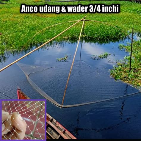 Jaring Anco Alat Tangkap Ikan Tradisional Khusus Udan Ikan Kecil